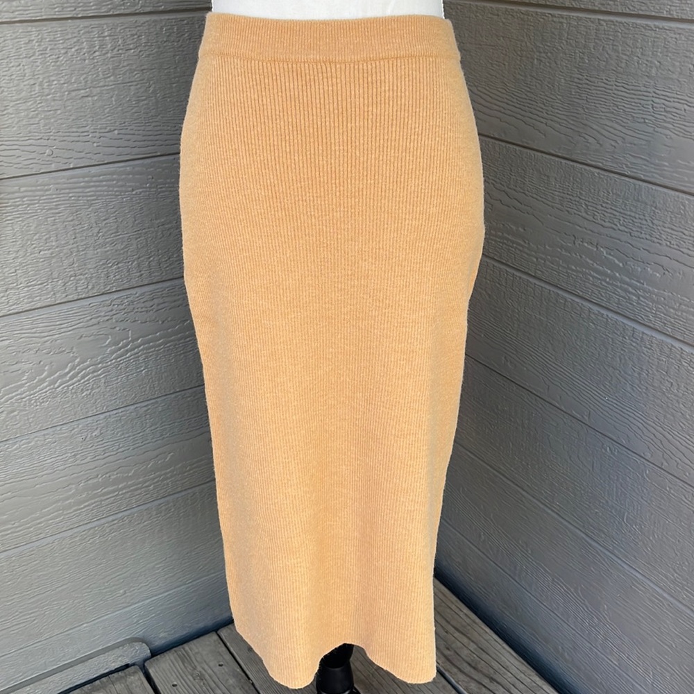 ROOLEE Dark Mustard Sweater Skirt